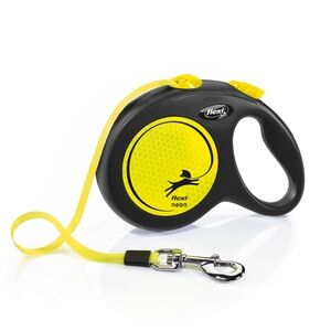 FLEXI Large Neon Retractable Leash